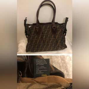 Fendi Monogram Zucca Canvas du Jour